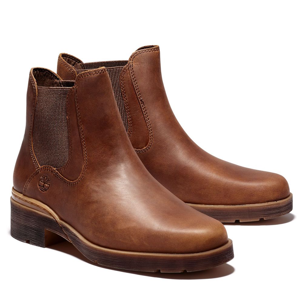 Botas de Inverno Feminino - Timberland Graceyn Pull-On - XTAYB1638 - Marrom